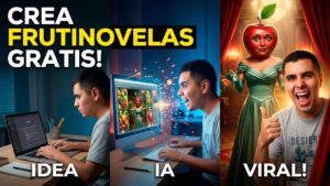 Cómo hacer vídeos de frutinovelas sin invertir nada y empezar a ganar dinero desde el primer mes