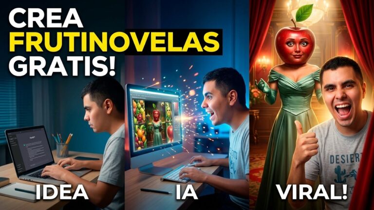 Cómo hacer vídeos de frutinovelas sin invertir nada y empezar a ganar dinero desde el primer mes