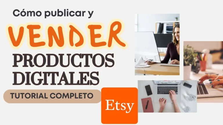 Vender productos digitales en Etsy desde España: guía real